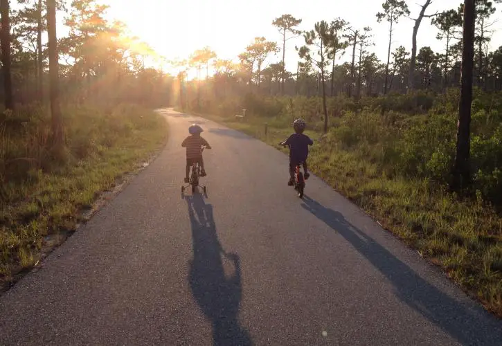 Topsail Hill Preserve State Park Cyclists