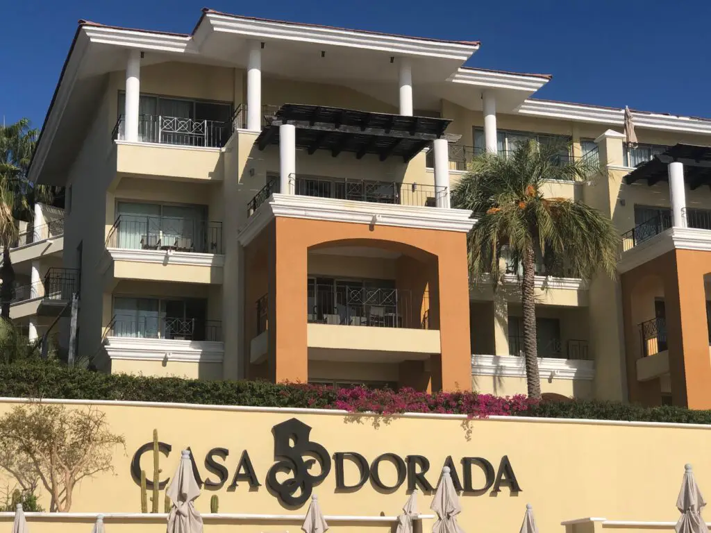 Casa Dorada Picture From Beach