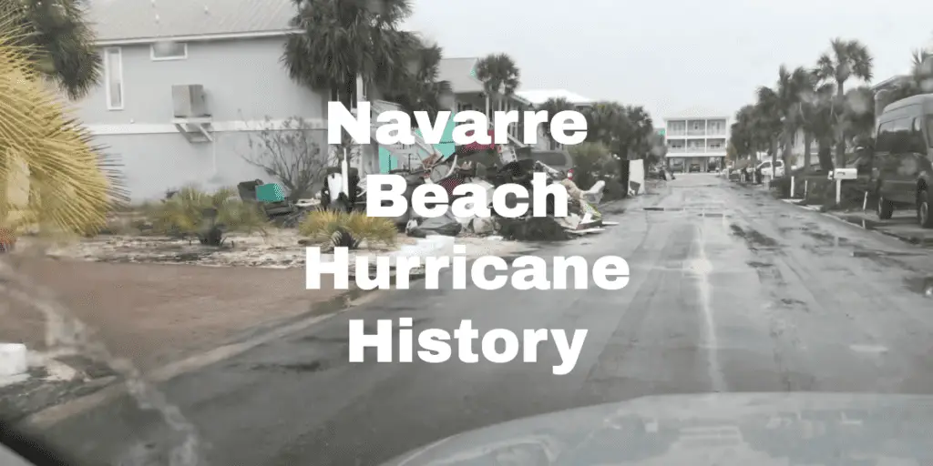 Navarre Beach Hurricane History